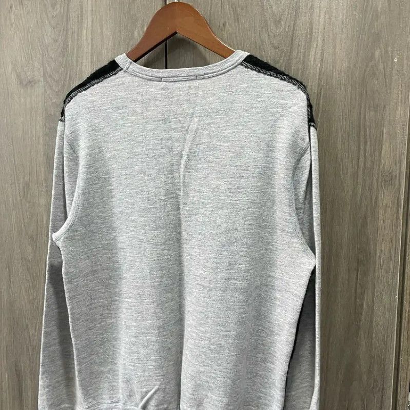 Alexander McQueen Alexander McQueen Women's Black Leather Sweatshirt 0089 Size S / US 4 / IT 40 - 7 Thumbnail