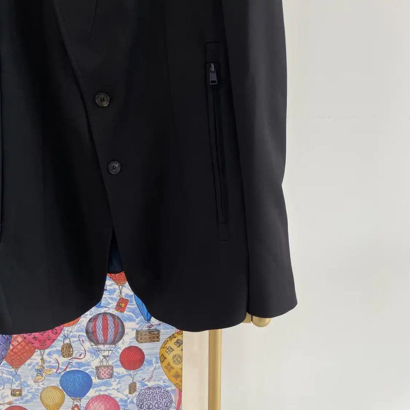 Alexander McQueen Alexander McQueen Black Nylon Women's Jacket 0089 Size L / US 10 / IT 46 - 4 Thumbnail