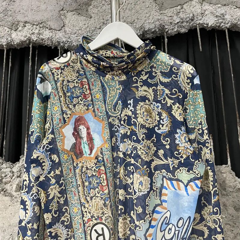 Martine Rose Martine Rose Colorful Long Sleeve T-Shirt 0089 Size M / US 6-8 / IT 42-44 - 3 Thumbnail