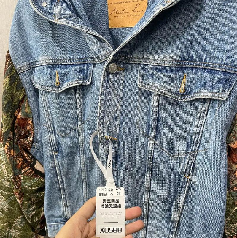 Martine Rose Martine Rose Blue Leather Women's Jacket 0089 Size XS / US 0-2 / IT 36-38 - 9 Thumbnail