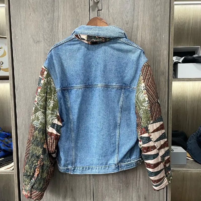 Martine Rose Martine Rose Blue Leather Women's Jacket 0089 Size XS / US 0-2 / IT 36-38 - 2 Thumbnail