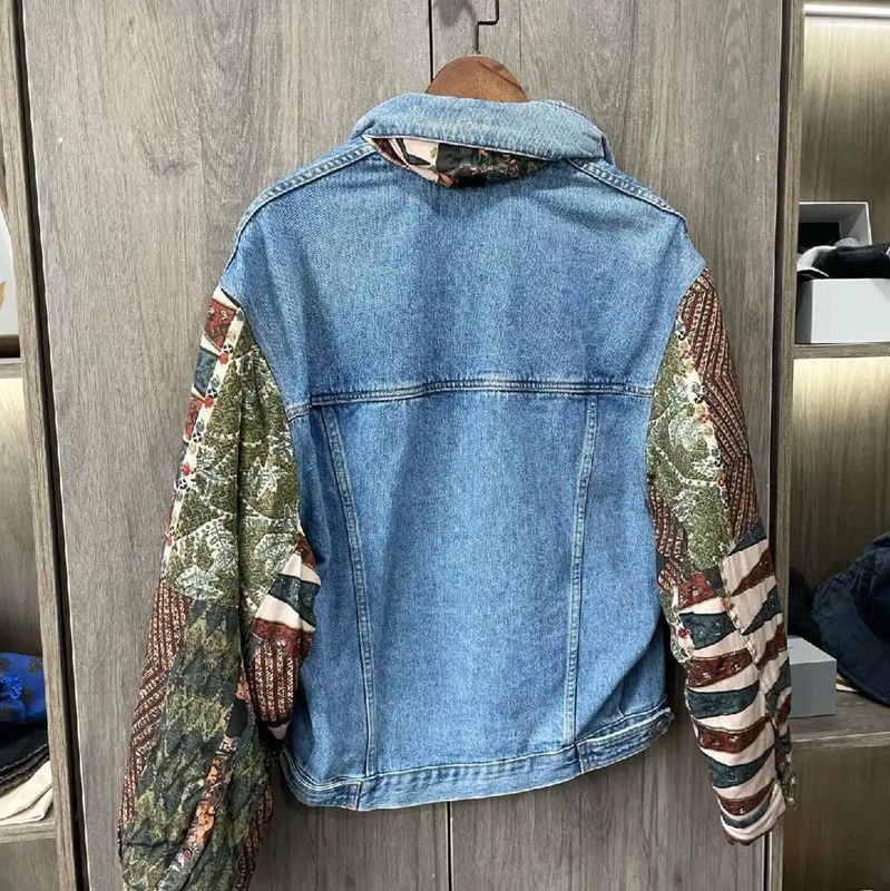 Martine Rose Martine Rose Blue Leather Women's Jacket 0089 Size XS / US 0-2 / IT 36-38 - 3 Thumbnail