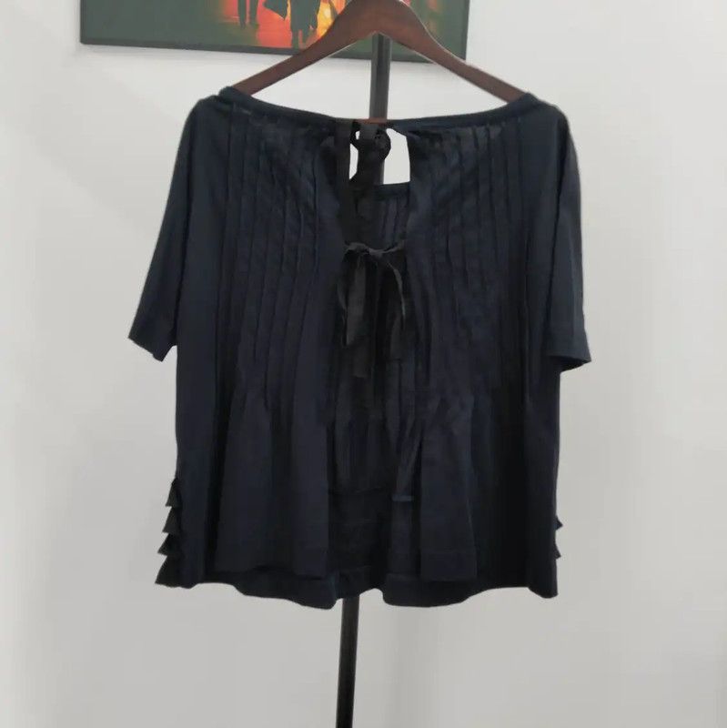 Marni Marni Summer Black Cotton Short Sleeve T-Shirt 0089 Size L / US 10 / IT 46 - 2 Thumbnail