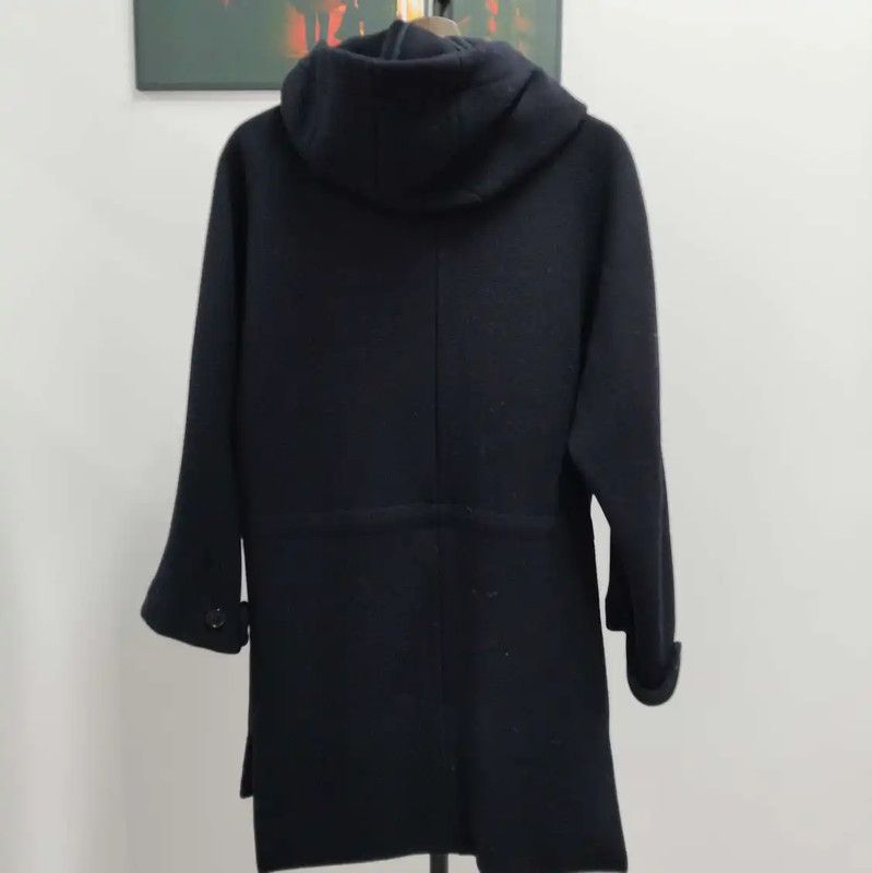 Marni Marni Women's Black Long Winter Coat 0089 Size S / US 4 / IT 40 - 2 Thumbnail