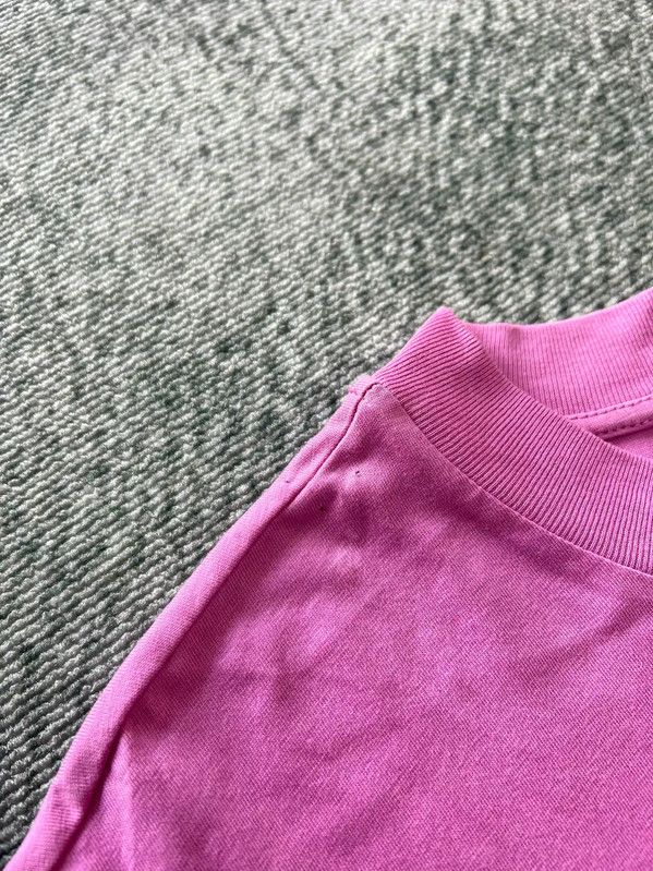 Marni Marni Pink Logo Print Short Sleeve T-Shirt 0089 Size XS / US 0-2 / IT 36-38 - 3 Thumbnail