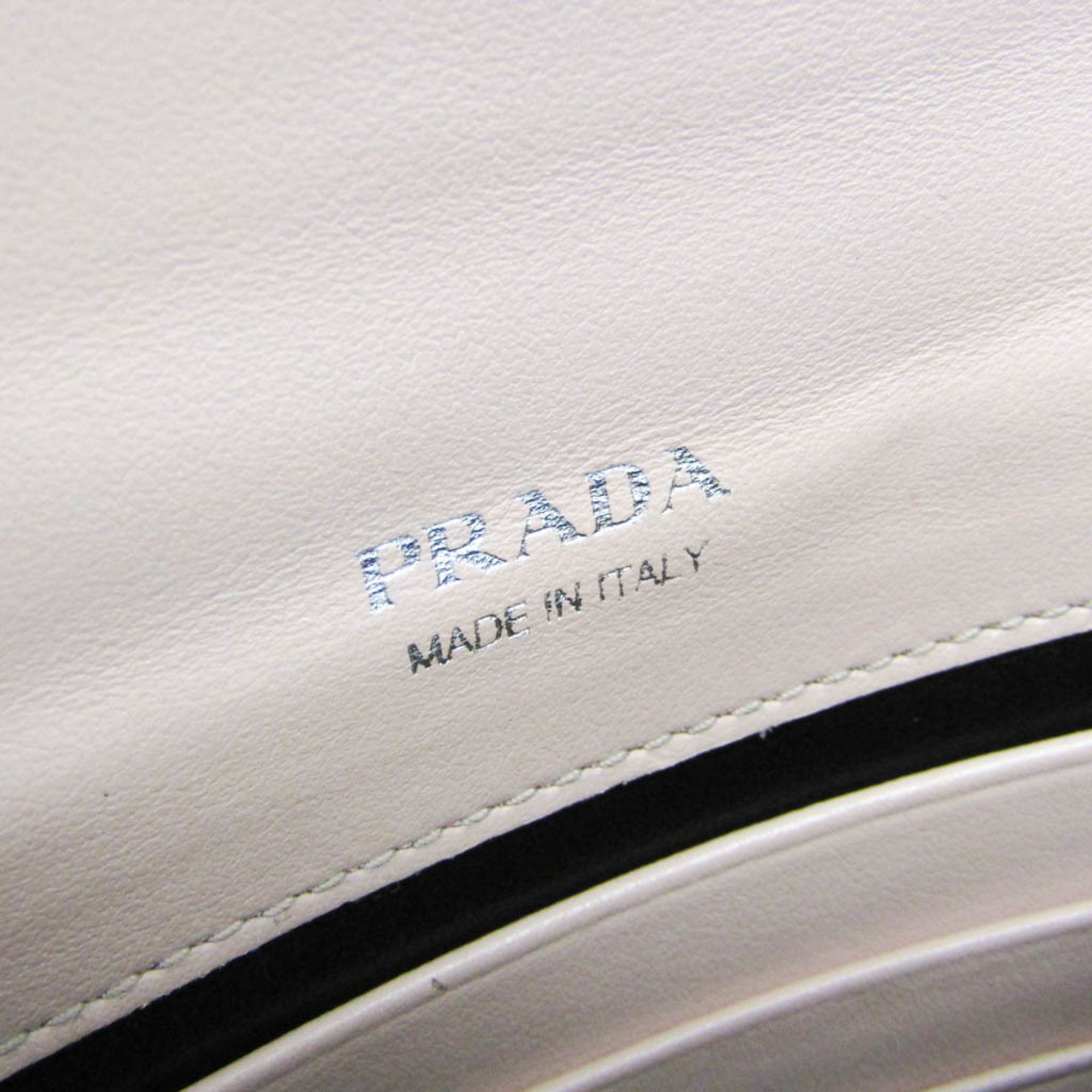 Prada Prada Envelope Chain Strap Women's Leather Clutch Bag,Pouch Pink Size ONE SIZE - 15 Thumbnail