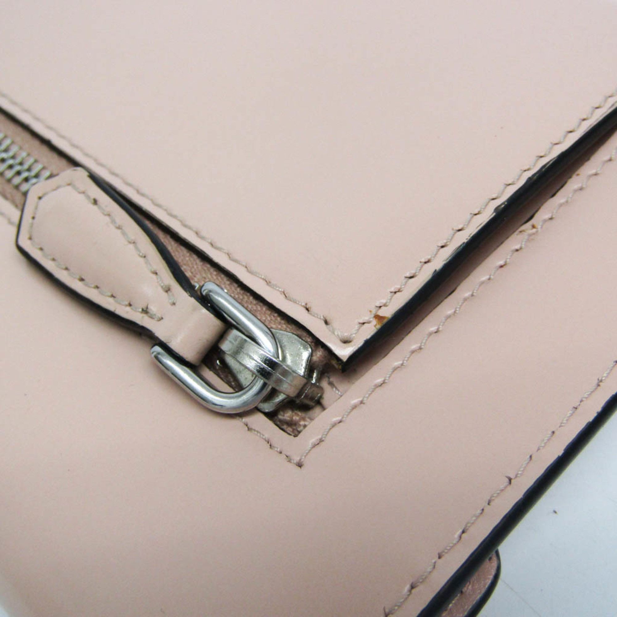 Prada Prada Envelope Chain Strap Women's Leather Clutch Bag,Pouch Pink Size ONE SIZE - 9 Thumbnail