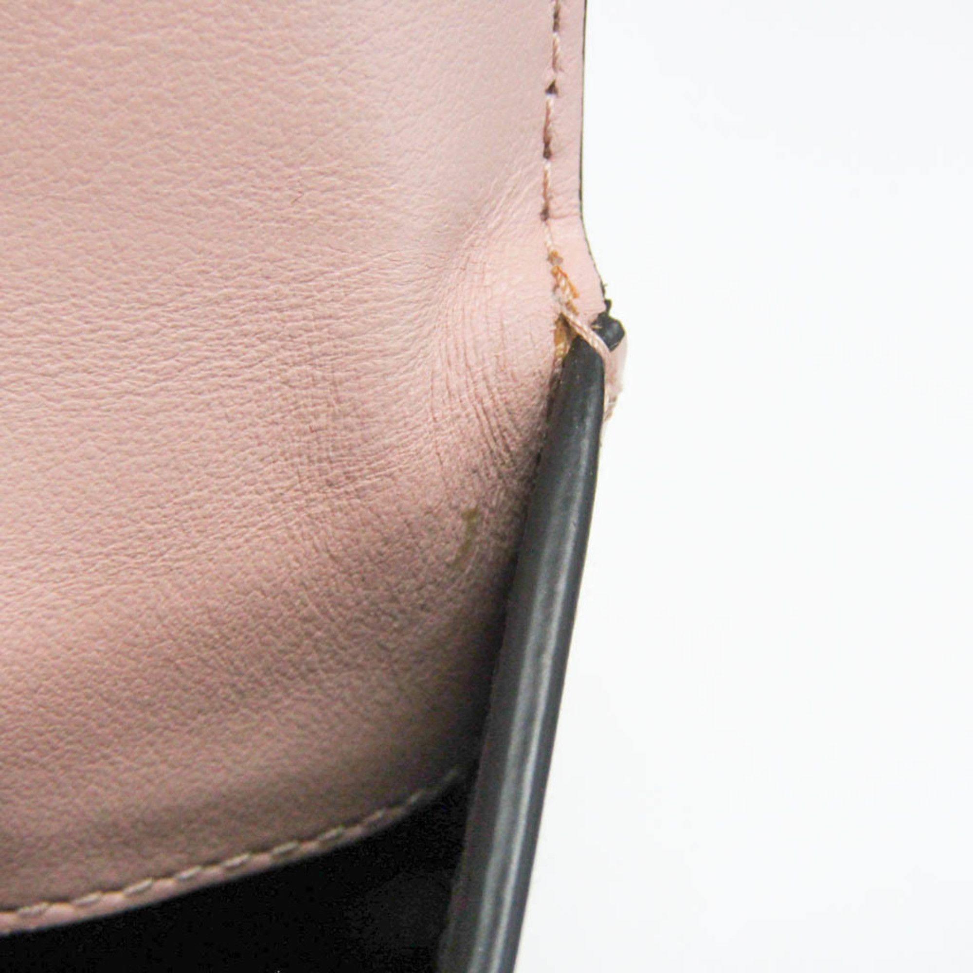 Prada Prada Envelope Chain Strap Women's Leather Clutch Bag,Pouch Pink Size ONE SIZE - 16 Thumbnail