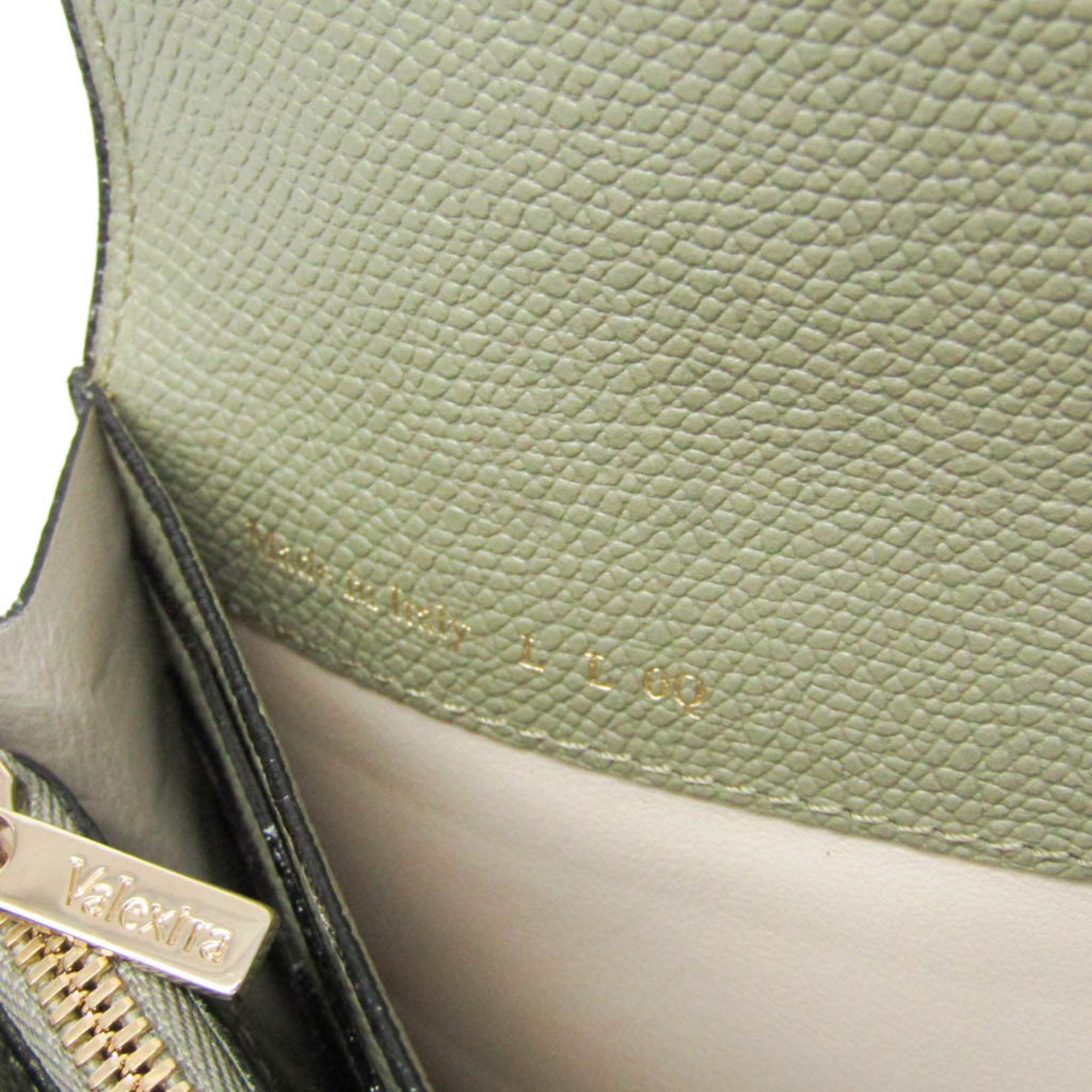 Valextra Valextra Women's Leather Long Wallet (bi-fold) Green Size ONE SIZE - 13 Thumbnail