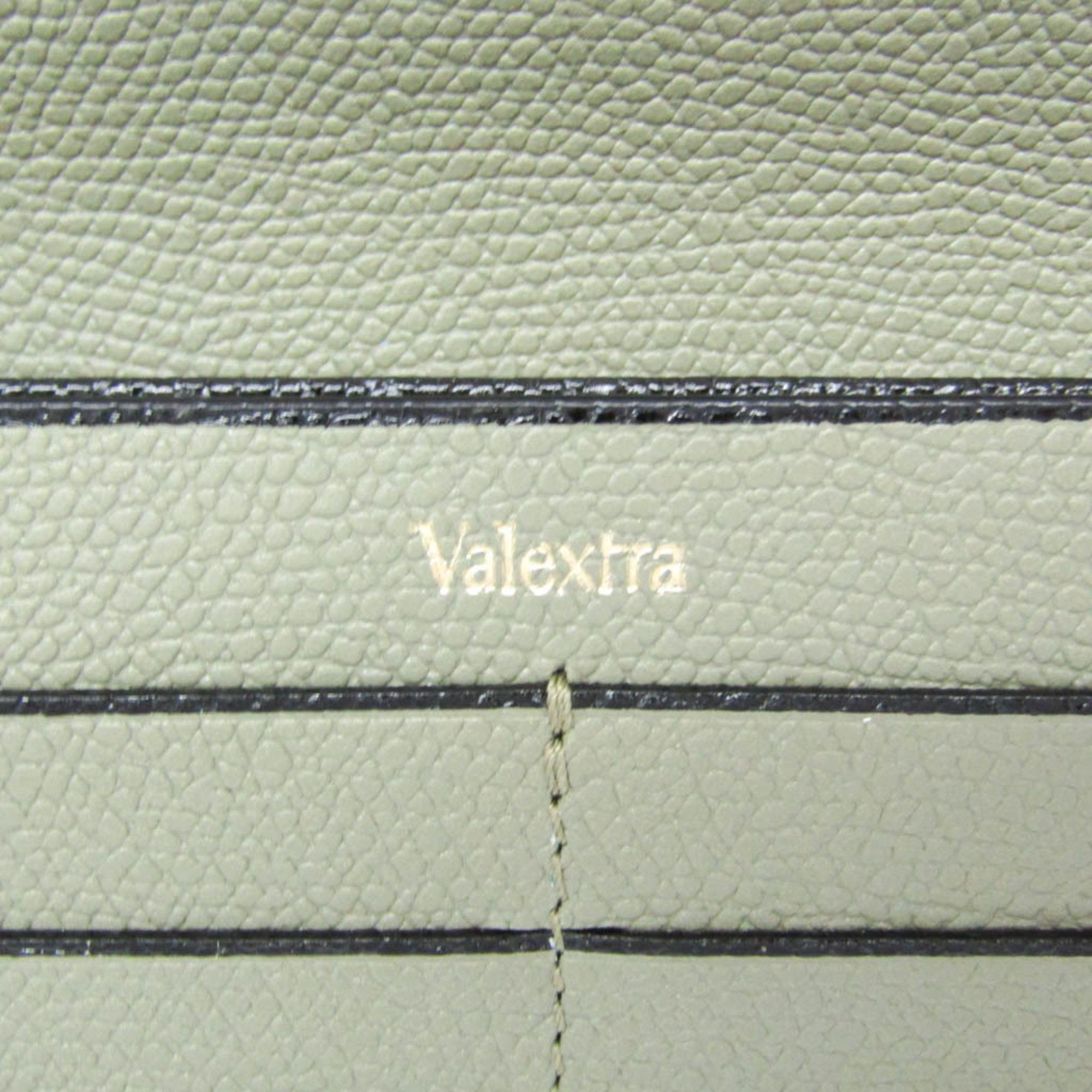 Valextra Valextra Women's Leather Long Wallet (bi-fold) Green Size ONE SIZE - 12 Thumbnail