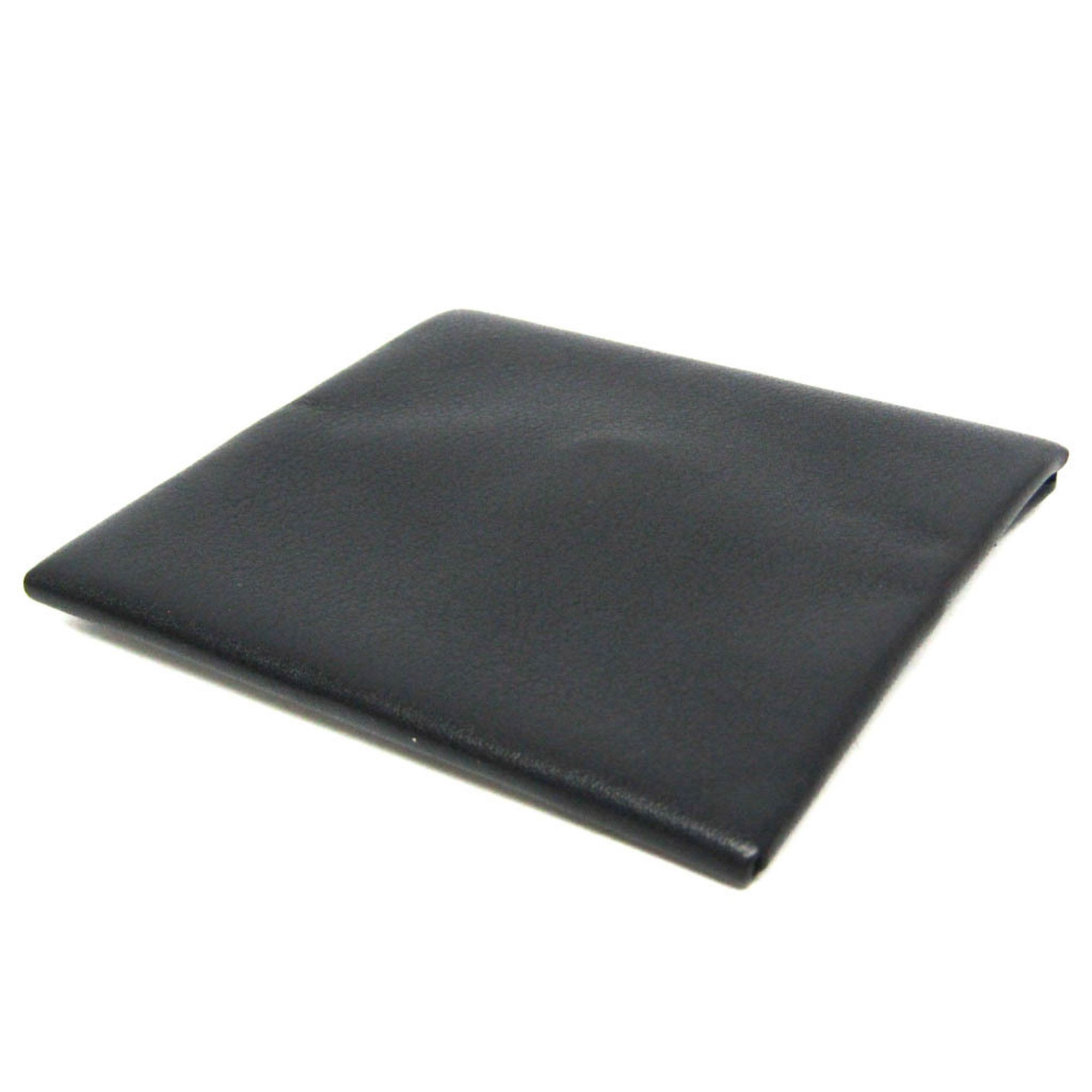 Hermes Hermes Bastia Verso Men,Women Leather Coin Purse/coin Case Black,Navy Size ONE SIZE - 2 Thumbnail