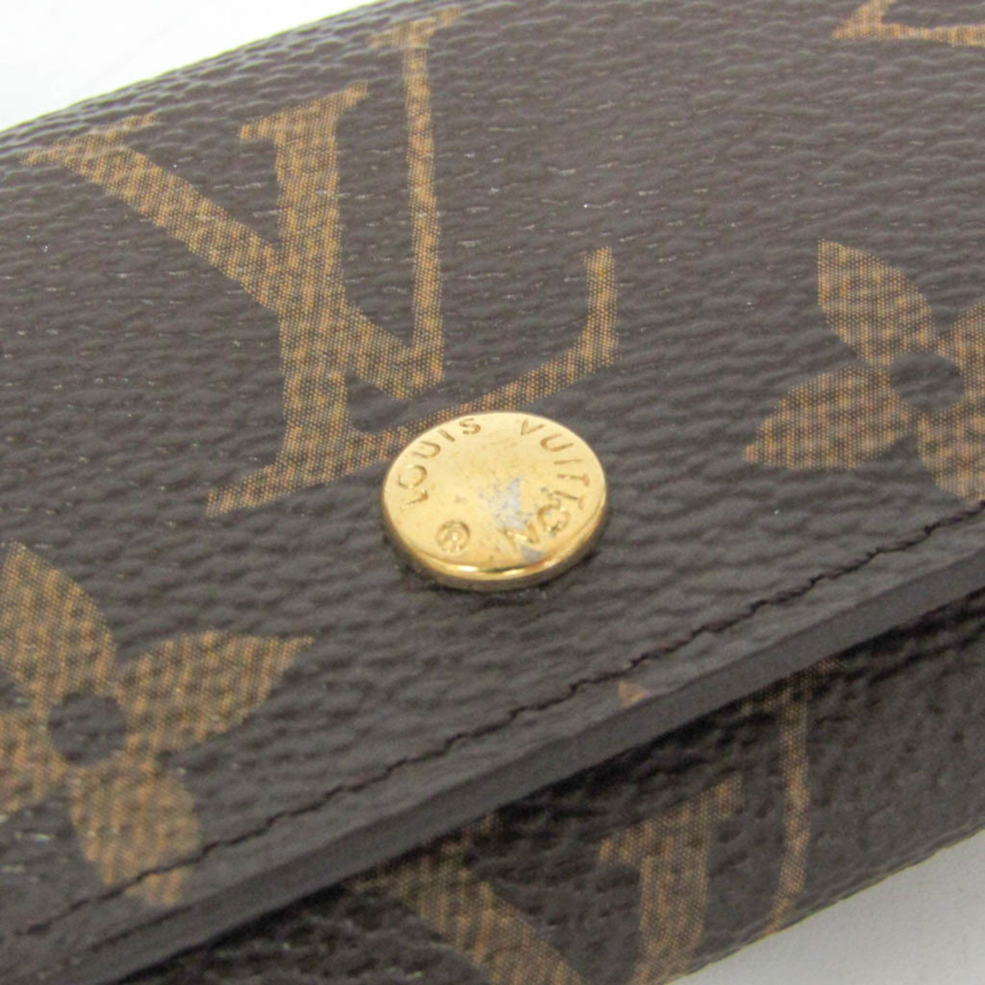 Louis Vuitton Louis Vuitton Monogram 4 Key Holder M62631 Men,Women Monogram Key Case Brown Size ONE SIZE - 9 Thumbnail