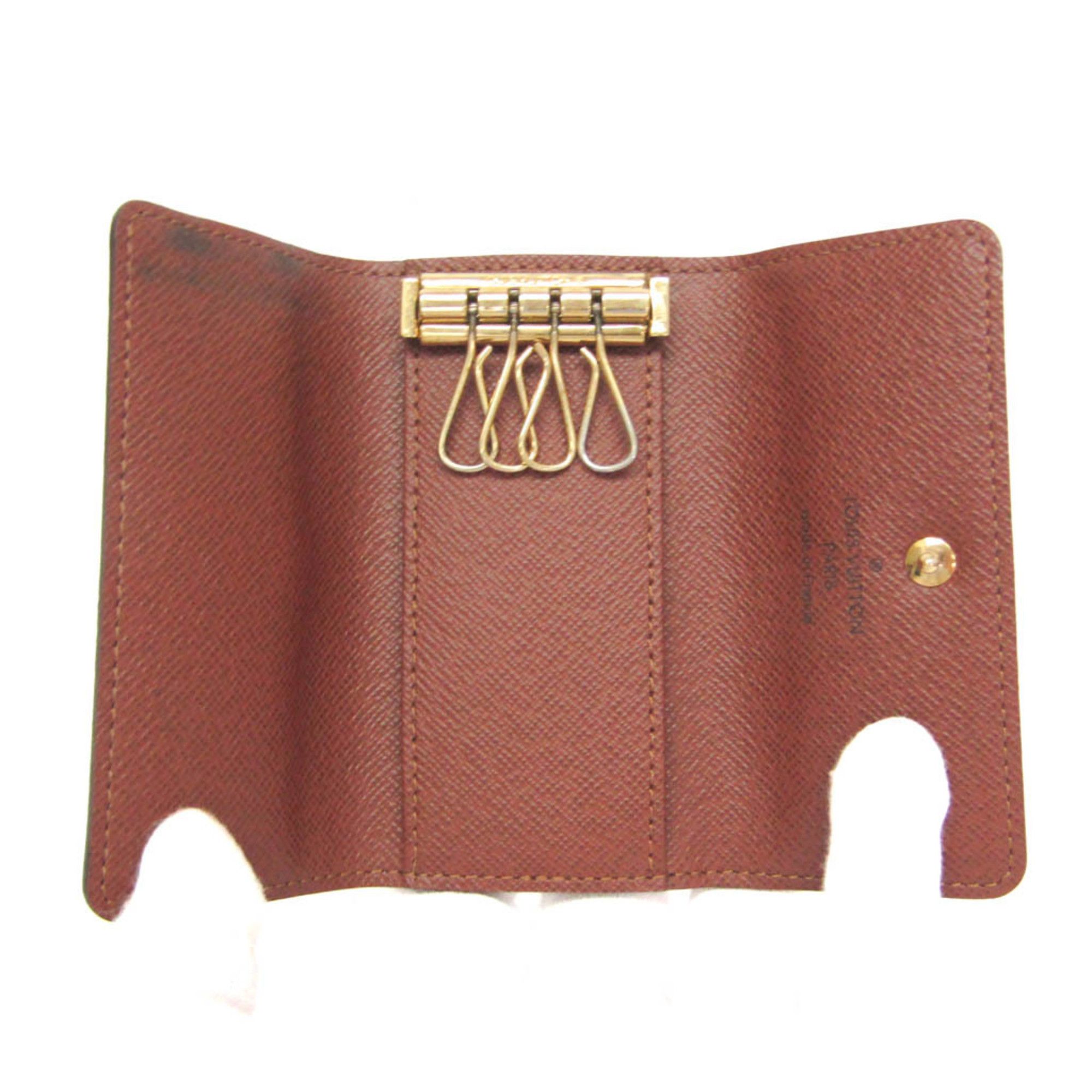 Louis Vuitton Louis Vuitton Monogram 4 Key Holder M62631 Men,Women Monogram Key Case Brown Size ONE SIZE - 3 Thumbnail