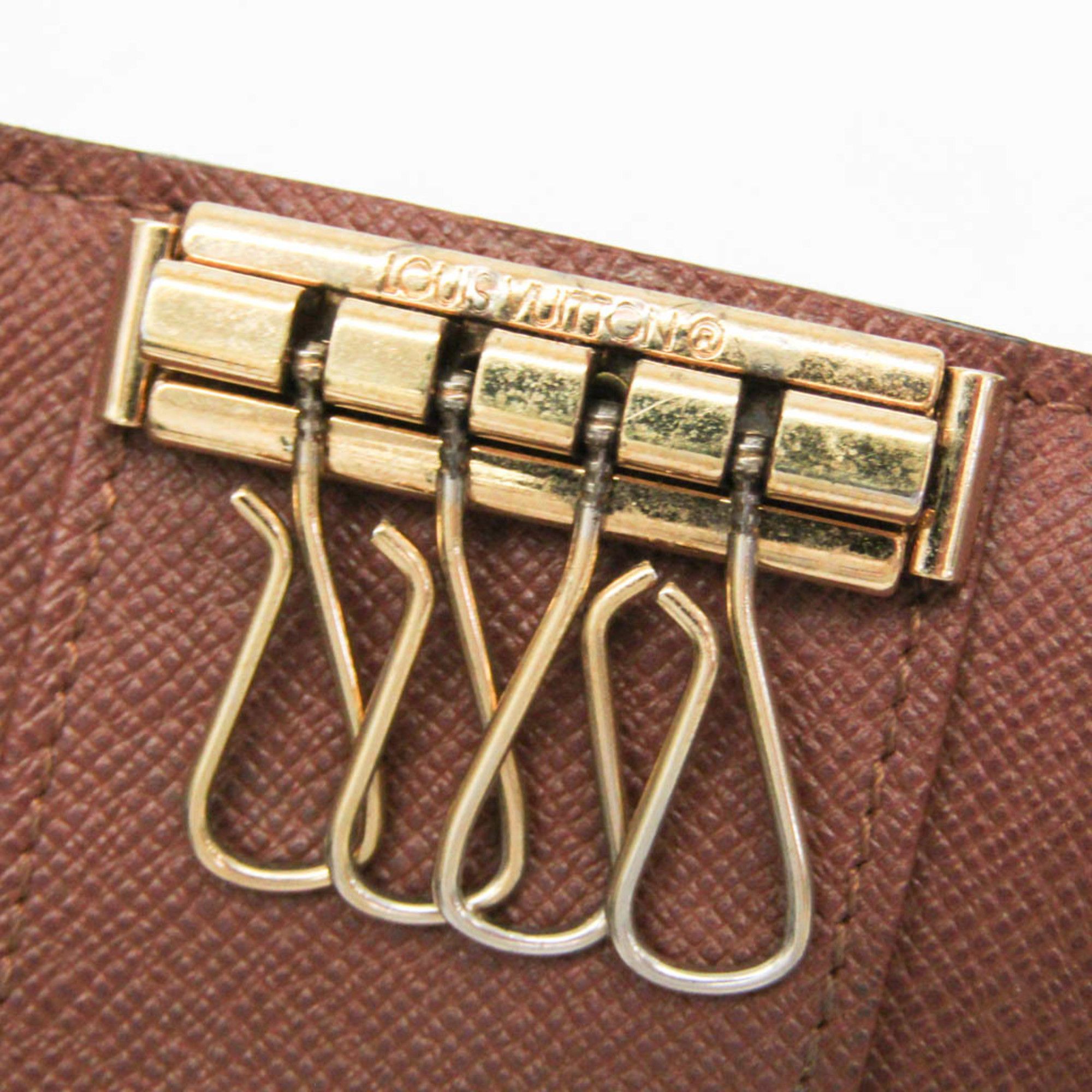 Louis Vuitton Louis Vuitton Monogram 4 Key Holder M62631 Men,Women Monogram Key Case Brown Size ONE SIZE - 10 Thumbnail