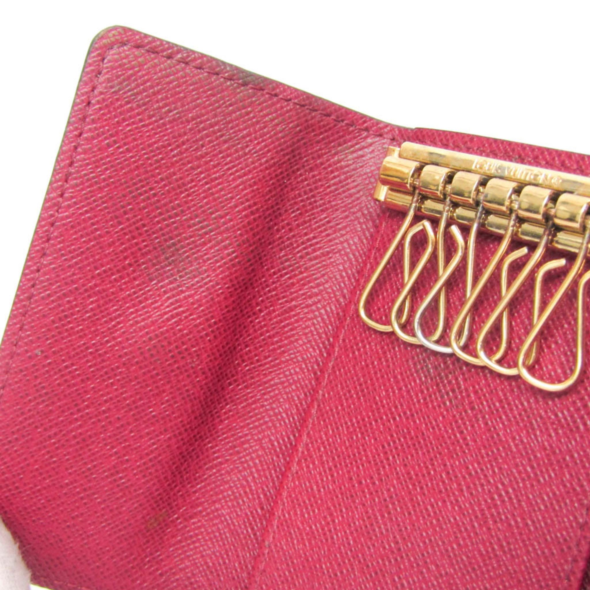 Louis Vuitton Louis Vuitton Monogram 6 Key Holder M60701 Women's Monogram Key Case Brown,Fuchsia Size ONE SIZE - 9 Thumbnail