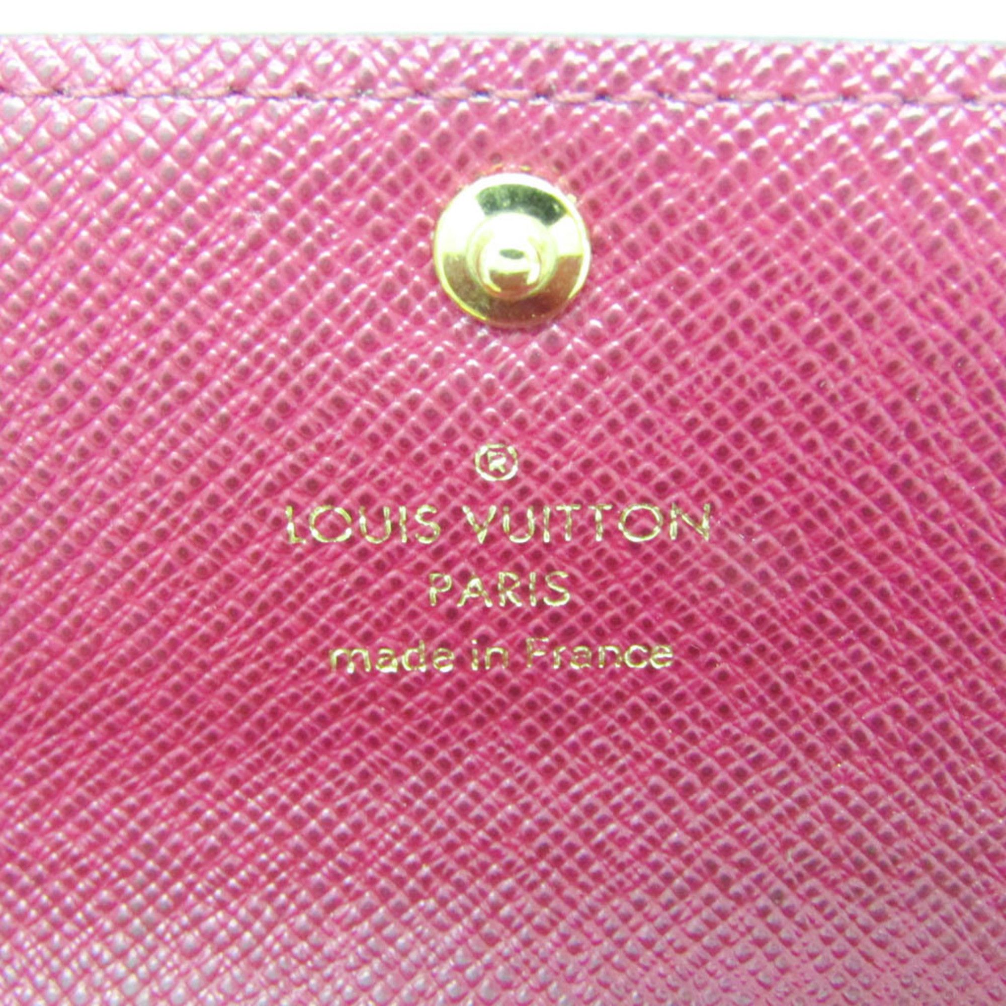 Louis Vuitton Louis Vuitton Monogram 6 Key Holder M60701 Women's Monogram Key Case Brown,Fuchsia Size ONE SIZE - 11 Thumbnail