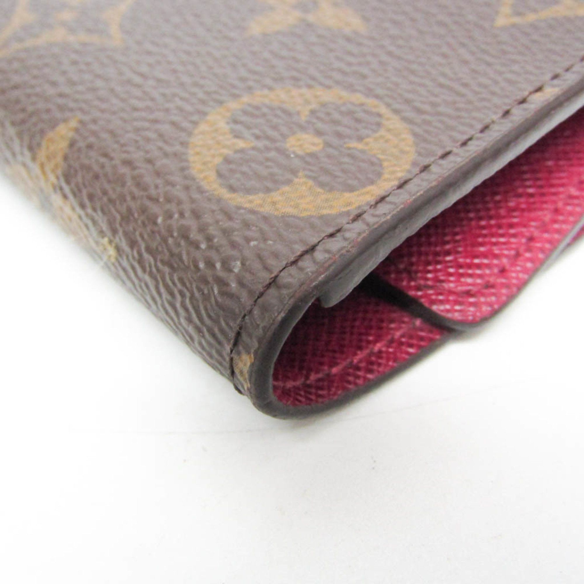 Louis Vuitton Louis Vuitton Monogram 6 Key Holder M60701 Women's Monogram Key Case Brown,Fuchsia Size ONE SIZE - 7 Thumbnail