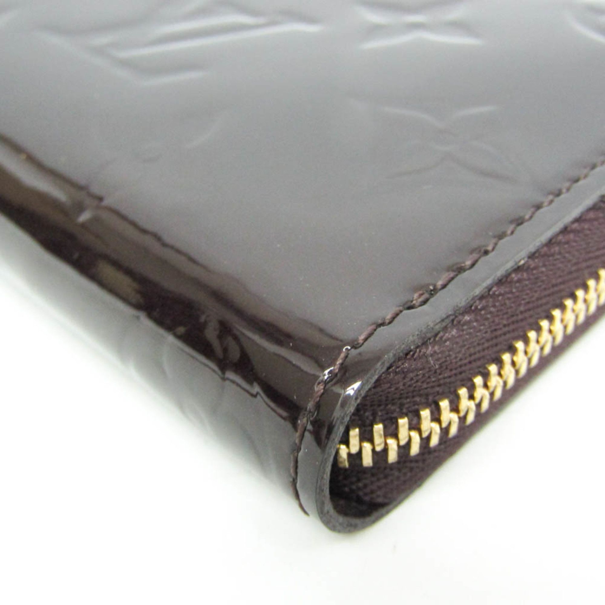 Louis Vuitton Louis Vuitton Monogram Vernis Zippy Coin Purse M93607 Women's Monogram Vernis Coin Purse/coin Case Amarante Size ONE SIZE - 5 Thumbnail