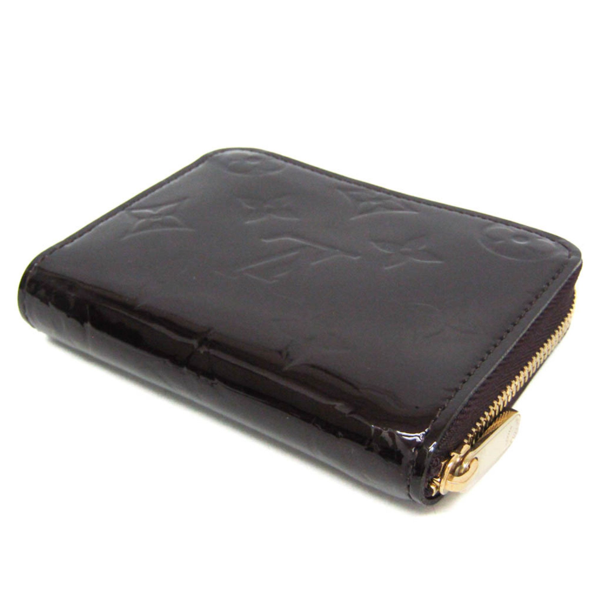 Louis Vuitton Louis Vuitton Monogram Vernis Zippy Coin Purse M93607 Women's Monogram Vernis Coin Purse/coin Case Amarante Size ONE SIZE - 2 Thumbnail