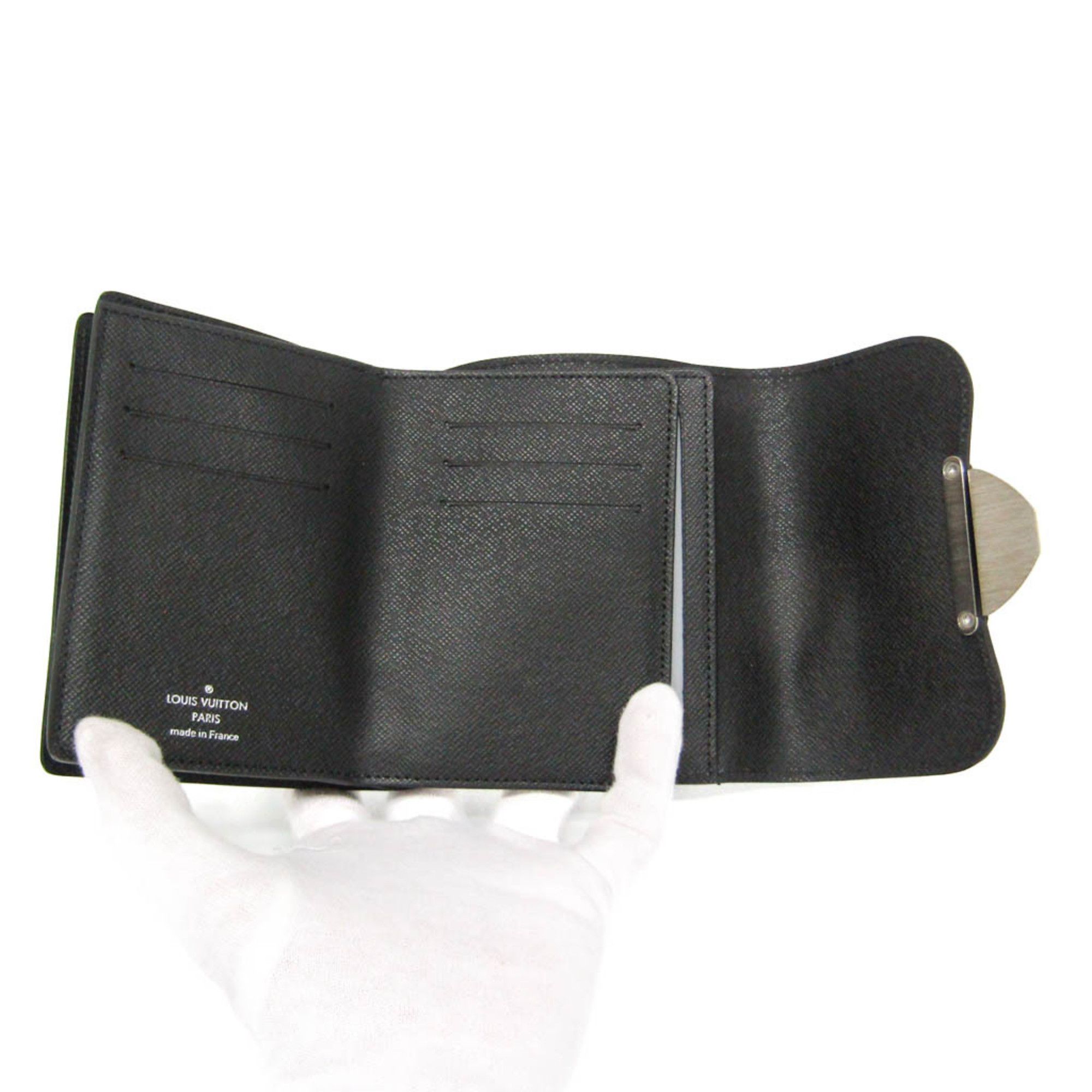 Louis Vuitton Louis Vuitton Epi Portofeuille Joy M66582 Men,Women Epi Leather Wallet (tri-fold) Noir Size ONE SIZE - 3 Thumbnail