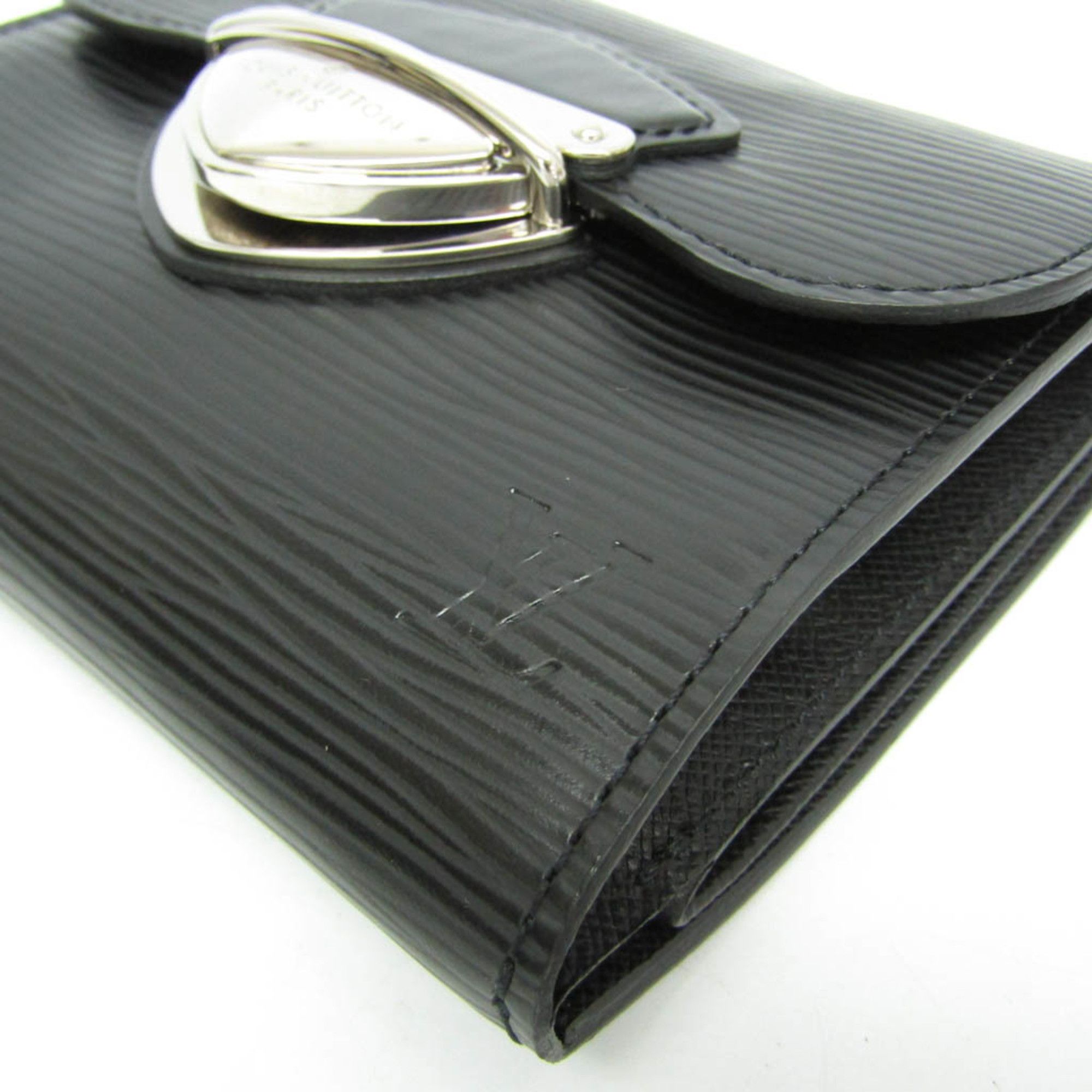 Louis Vuitton Louis Vuitton Epi Portofeuille Joy M66582 Men,Women Epi Leather Wallet (tri-fold) Noir Size ONE SIZE - 5 Thumbnail