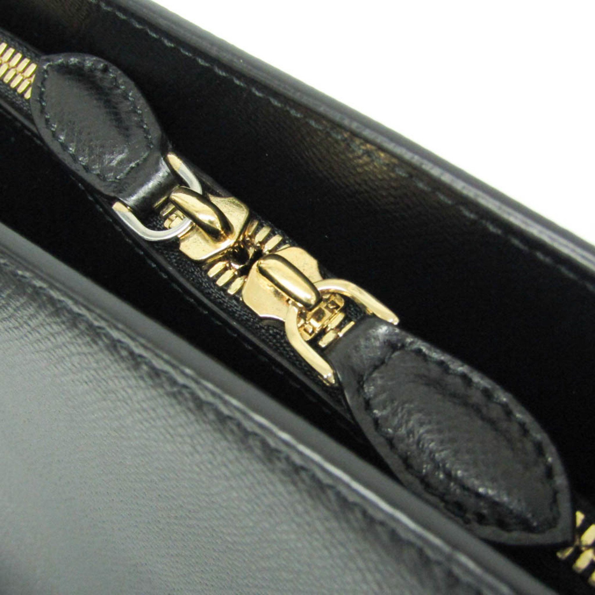 Salvatore Ferragamo Salvatore Ferragamo TODAY EE 21 G876 Women's Leather Handbag,Shoulder Bag Black Size ONE SIZE - 12 Thumbnail