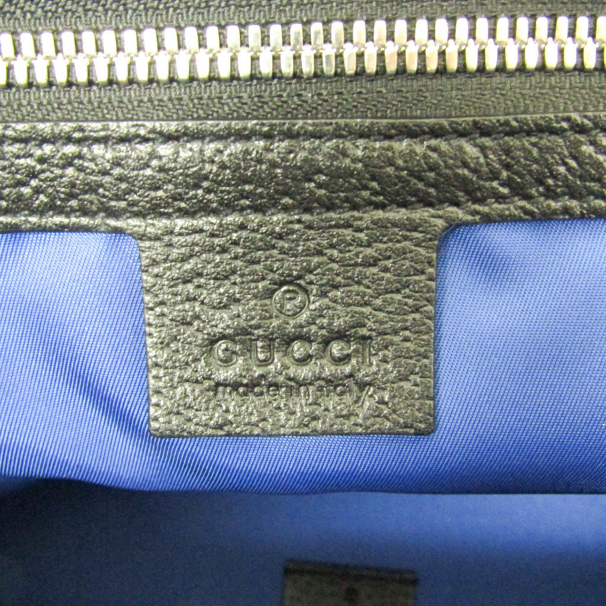 Gucci Gucci Off The Grid GG 630353 Men,Women Nylon Canvas,Leather Handbag,Shoulder Bag Black,Blue Size ONE SIZE - 16 Thumbnail