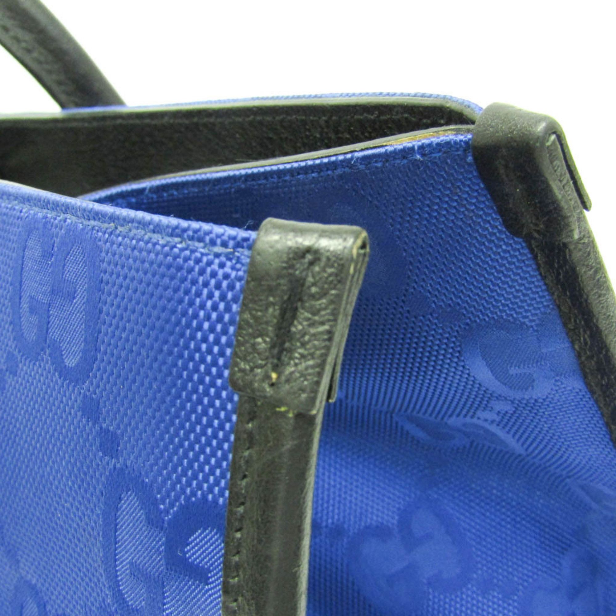 Gucci Gucci Off The Grid GG 630353 Men,Women Nylon Canvas,Leather Handbag,Shoulder Bag Black,Blue Size ONE SIZE - 7 Thumbnail