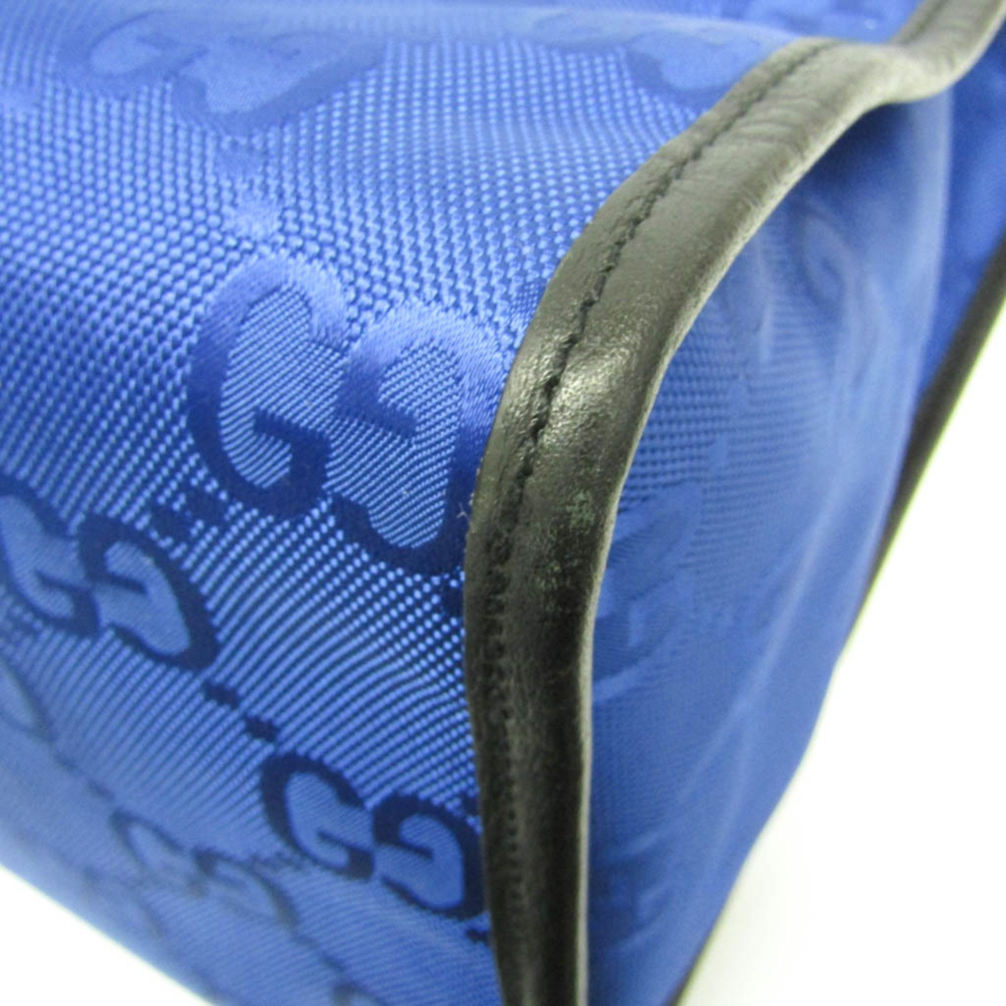Gucci Gucci Off The Grid GG 630353 Men,Women Nylon Canvas,Leather Handbag,Shoulder Bag Black,Blue Size ONE SIZE - 5 Thumbnail