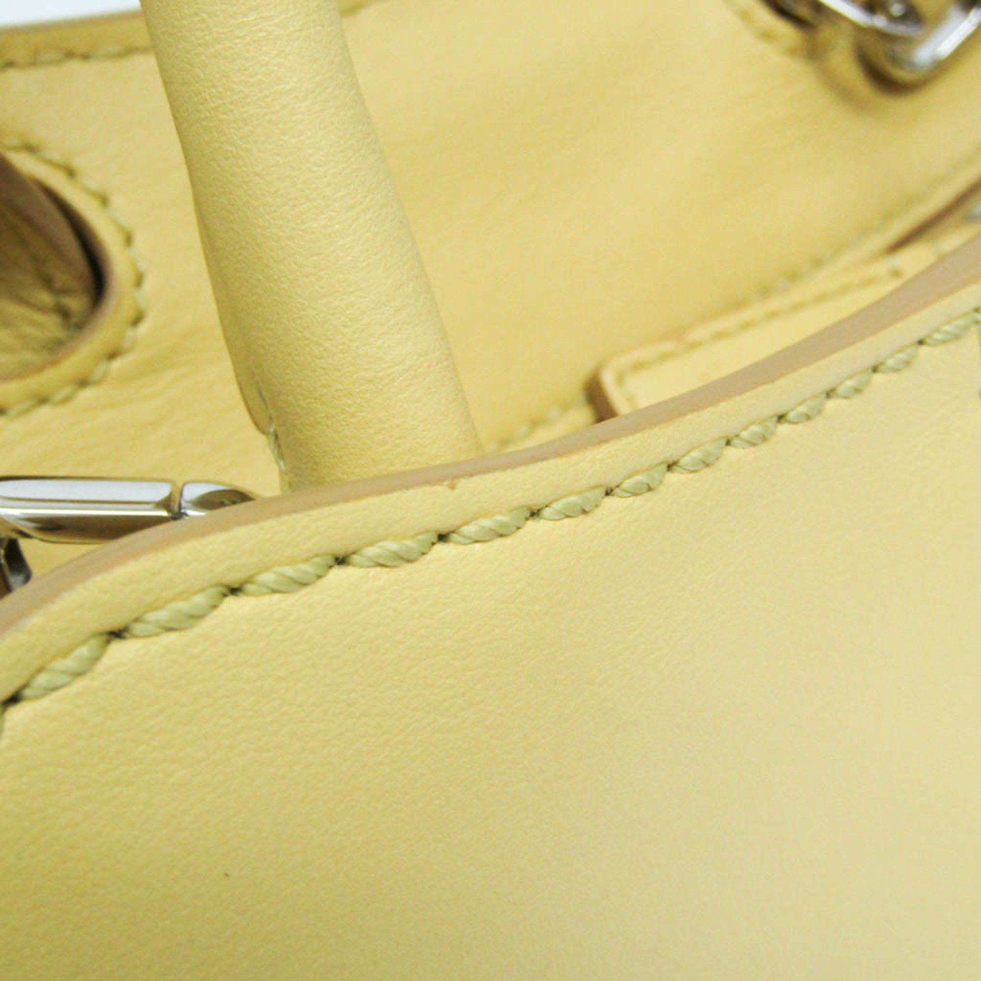 Tod's Tod's Sella Women's Leather Handbag,Shoulder Bag Yellow Size ONE SIZE - 8 Thumbnail