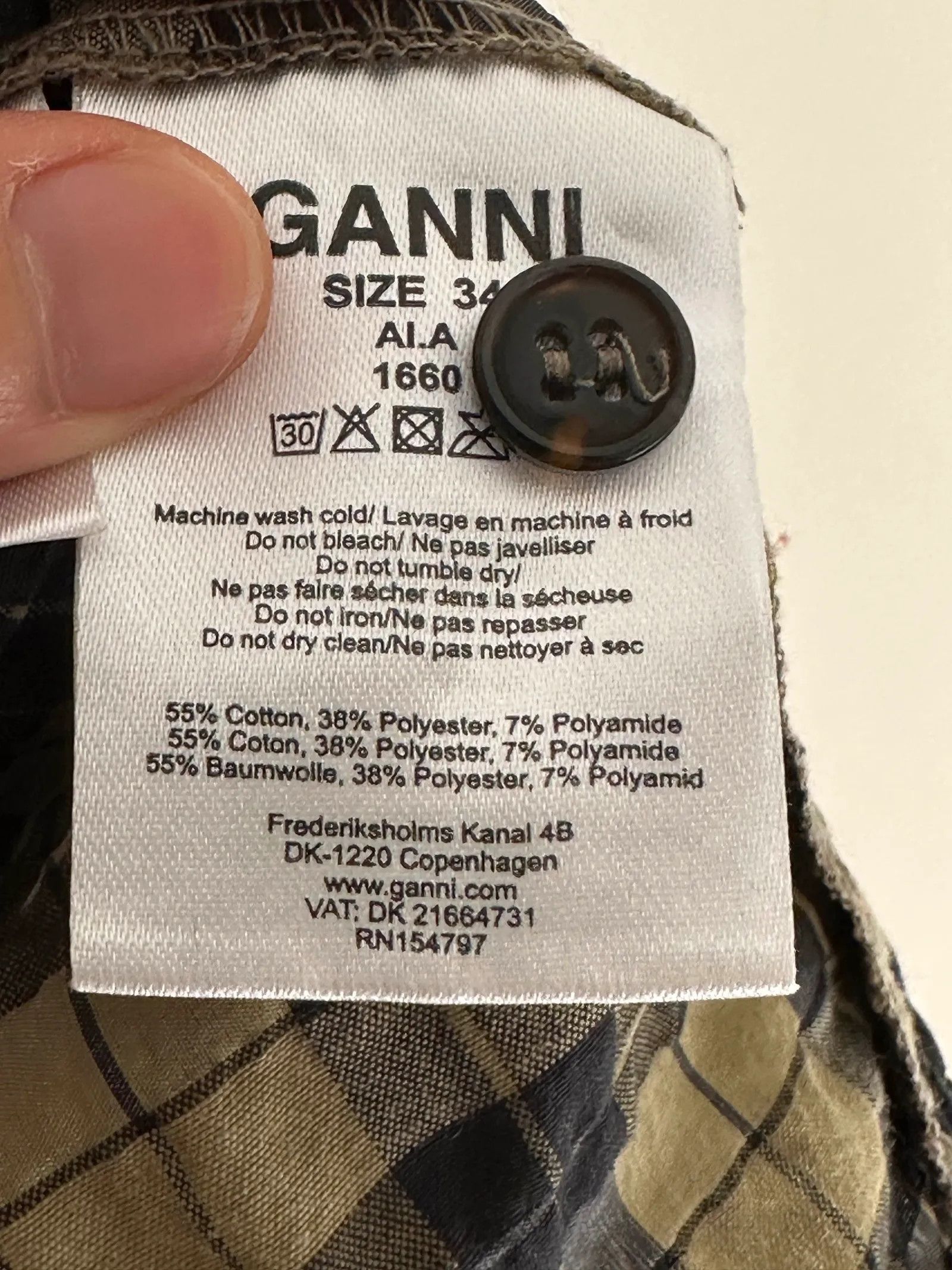 Ganni Ganni Blouse Size XS / US 0-2 / IT 36-38 - 4 Thumbnail