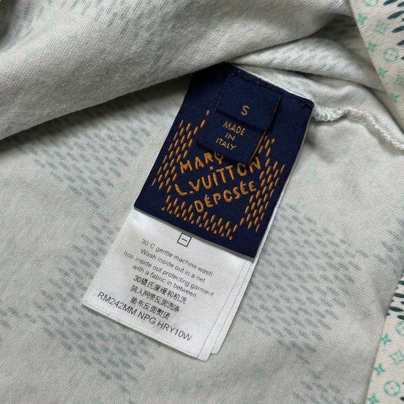 Louis Vuitton Louis Vuitton SS24 Checkerboard Short Sleeve Tee - dmc Size US L / EU 52-54 / 3 - 3 Thumbnail