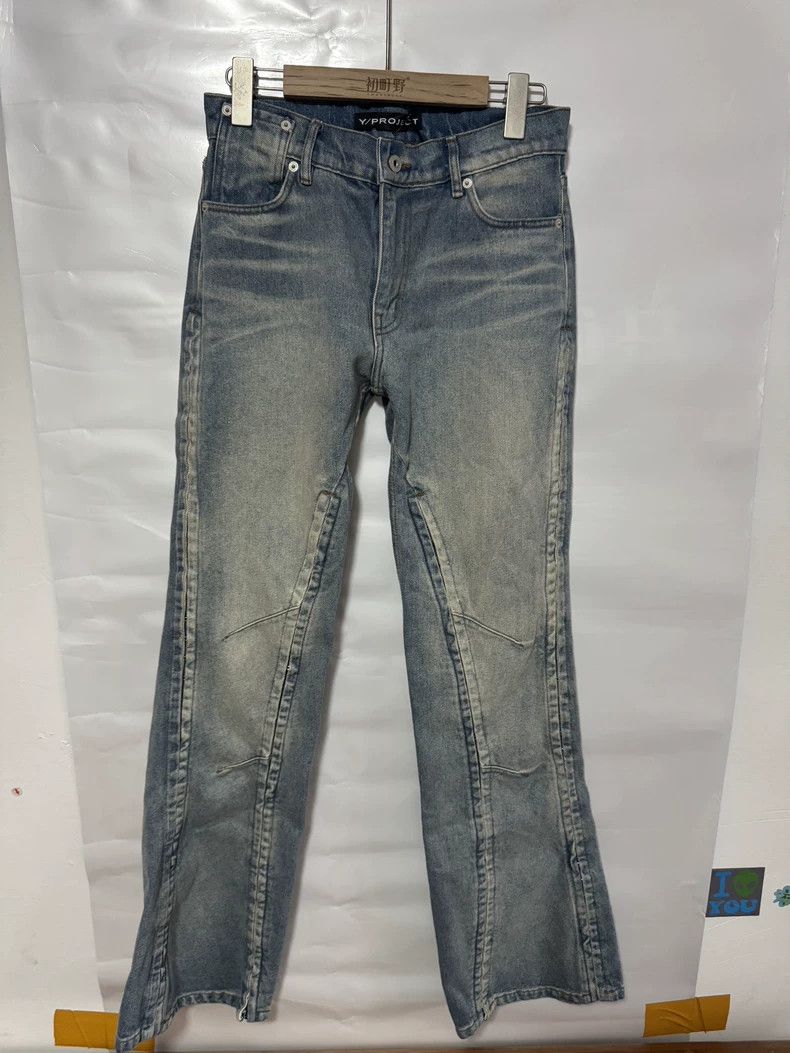 Y/Project Y/Project Light Blue Denim Jeans - dmc Size US 26 / EU 42 - 2 Thumbnail