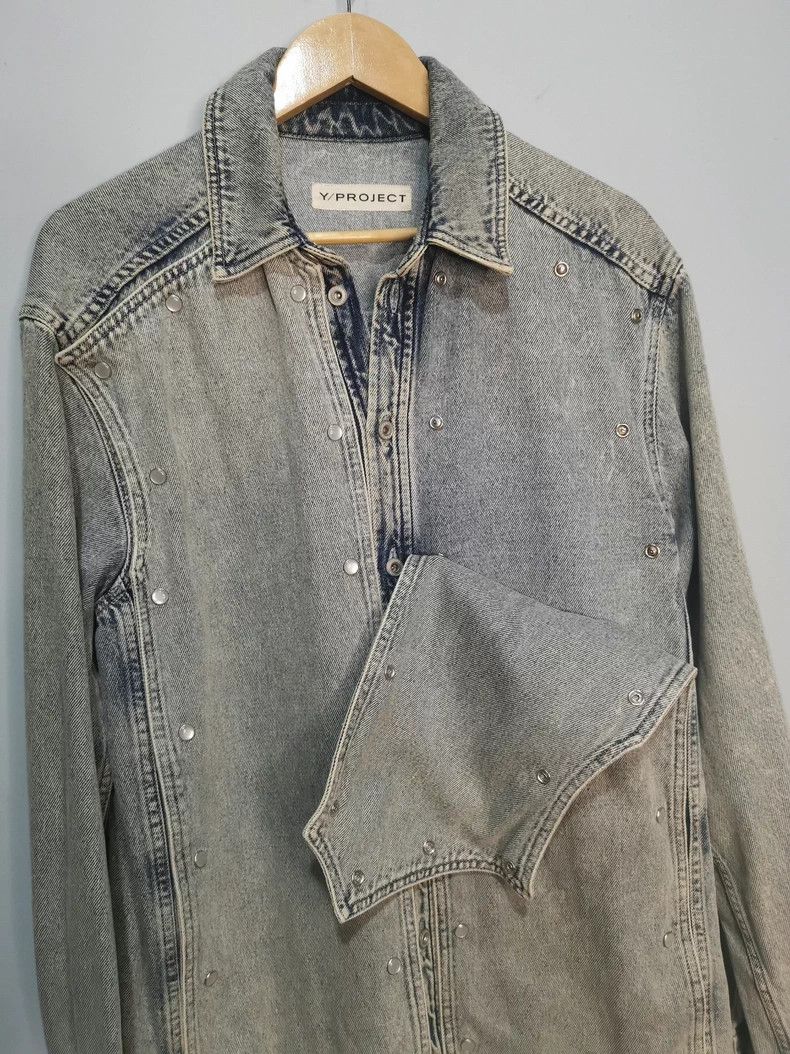 Y/Project Spliced Denim Jacket - dmc