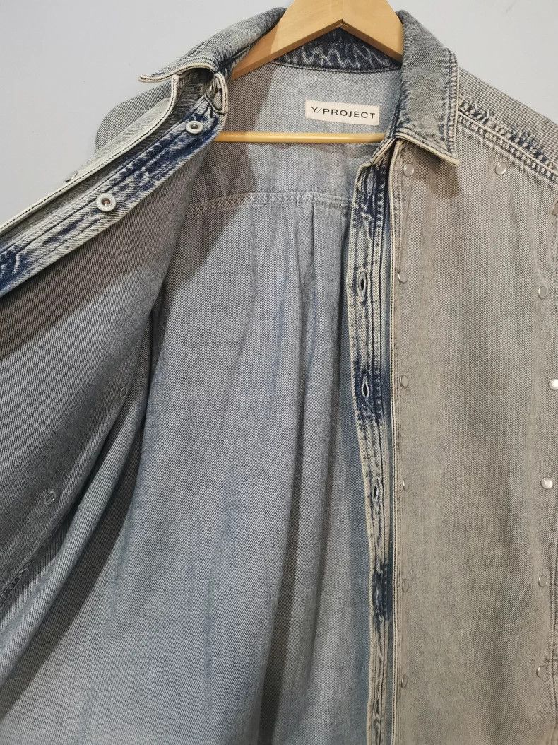 Y/Project Spliced Denim Jacket - dmc