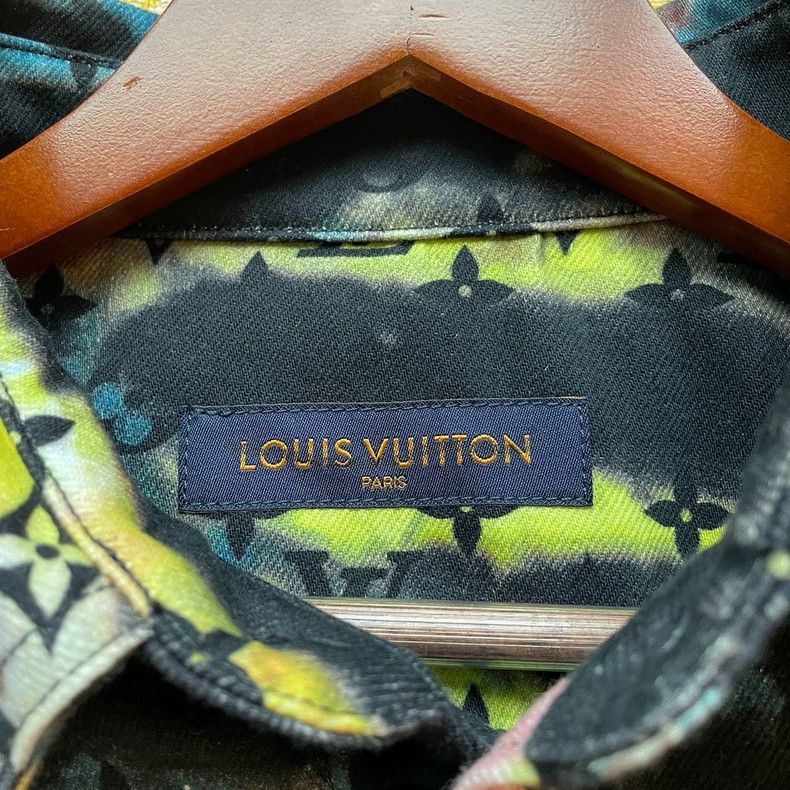 Louis Vuitton Louis Vuitton Tie-Dye Denim Jacket - dmc Size US L / EU 52-54 / 3 - 4 Thumbnail
