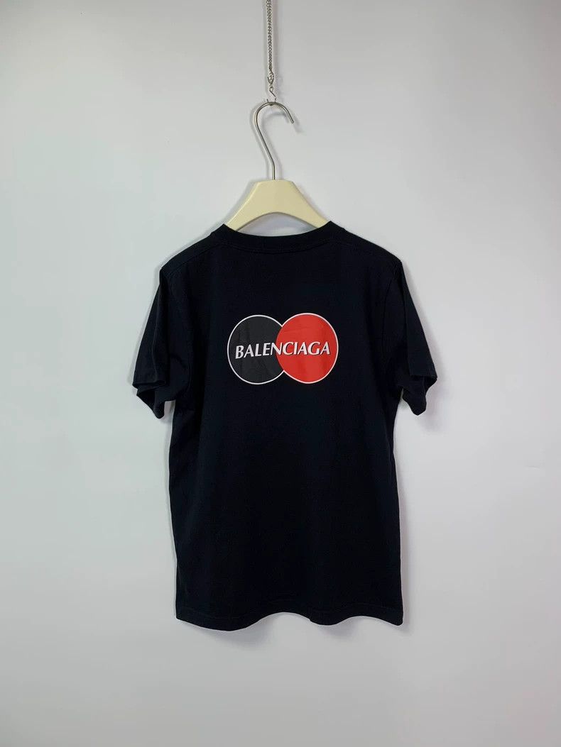 Balenciaga Balenciaga Chest Logo Print Crewneck T-Shirt - dmc Size US M / EU 48-50 / 2 - 2 Thumbnail