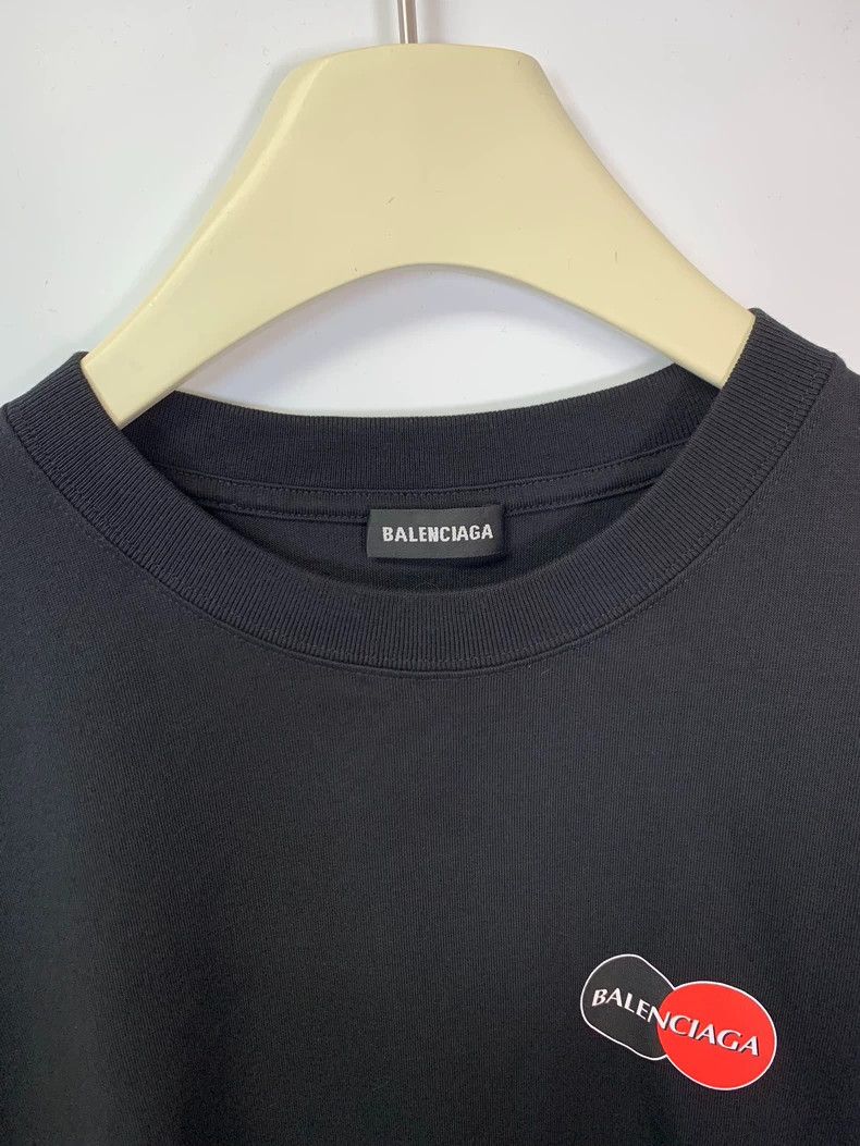 Balenciaga Balenciaga Chest Logo Print Crewneck T-Shirt - dmc Size US M / EU 48-50 / 2 - 3 Thumbnail