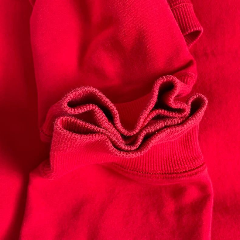 Louis Vuitton Louis Vuitton x Supreme Red Sweatshirt L - dmc Size US L / EU 52-54 / 3 - 5 Thumbnail