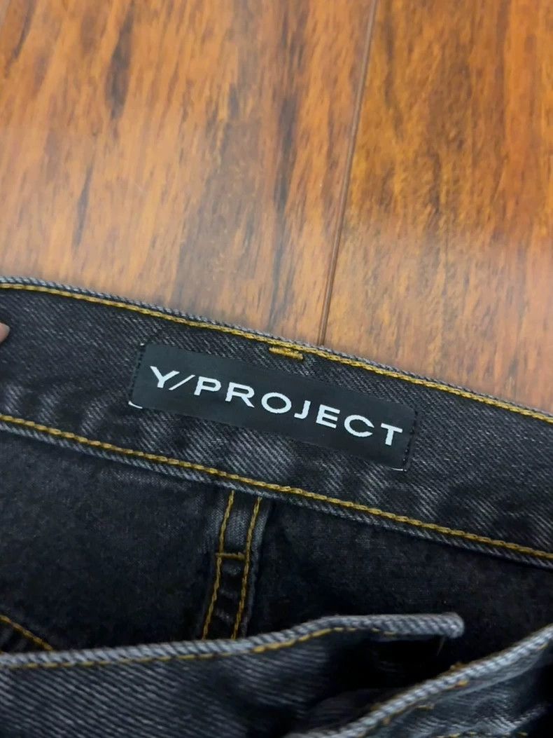 Y/Project Y Project Cowboy Cuff Jeans - dmc Size US 26 / EU 42 - 2 Thumbnail