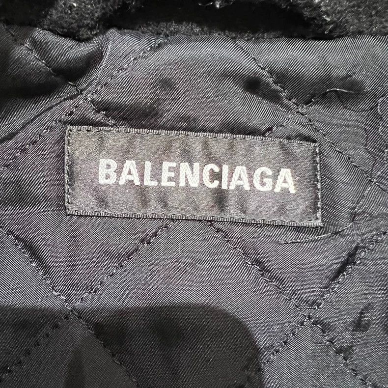 Balenciaga Balenciaga Chest Logo Fleece Jacket - dmc Size US XXL / EU 58 / 5 - 4 Thumbnail