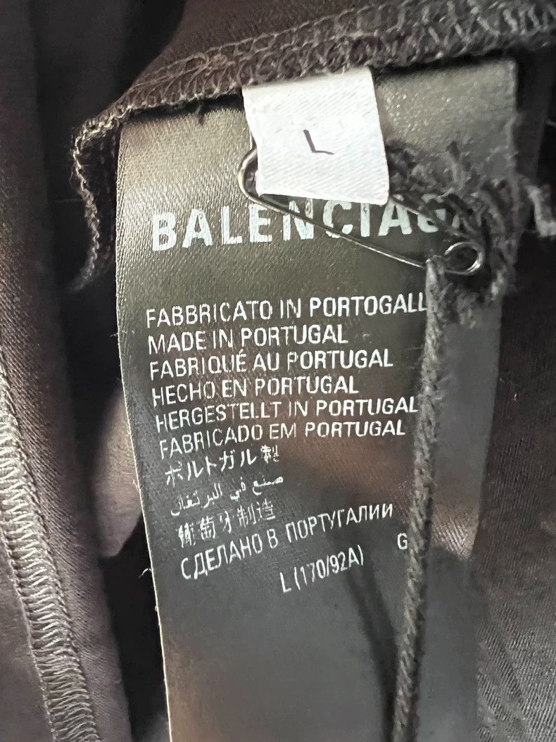 Balenciaga Balenciaga Classic Small Logo T-Shirt - dmc Size US L / EU 52-54 / 3 - 5 Thumbnail