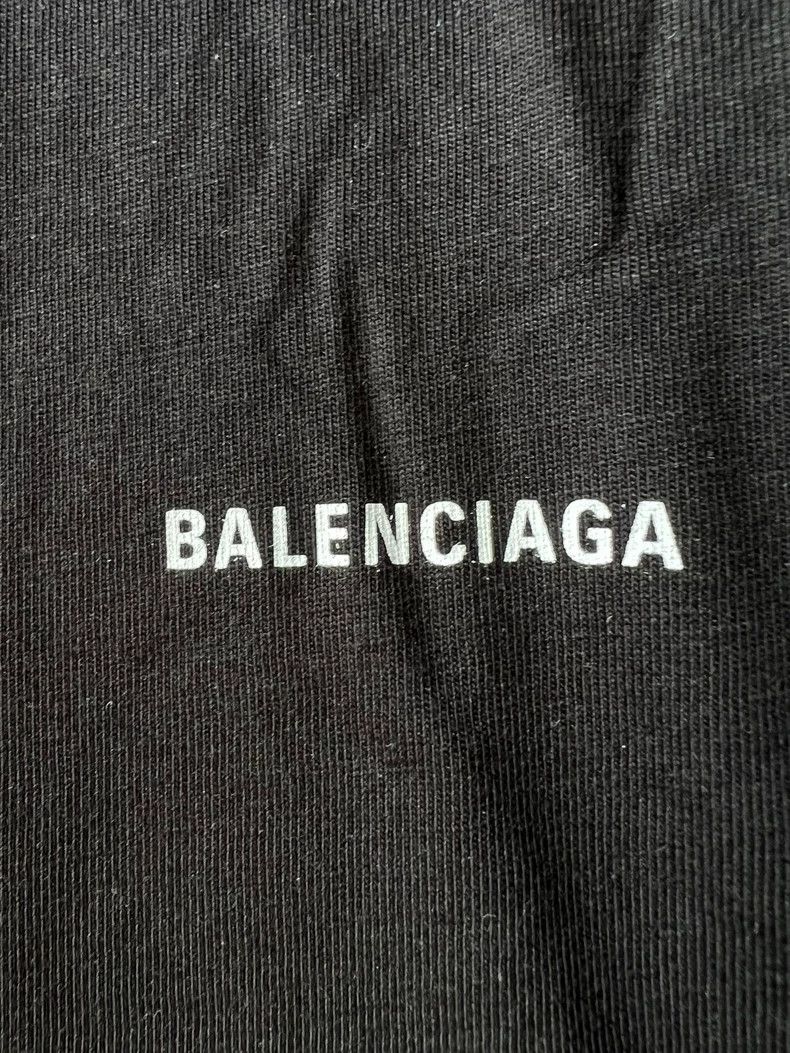 Balenciaga Balenciaga Classic Small Logo T-Shirt - dmc Size US L / EU 52-54 / 3 - 4 Thumbnail