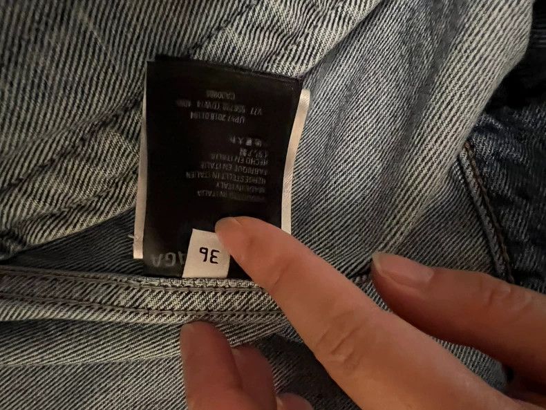 Balenciaga Balenciaga Women's Denim Jacket - dmc Size US XS / EU 42 / 0 - 3 Thumbnail