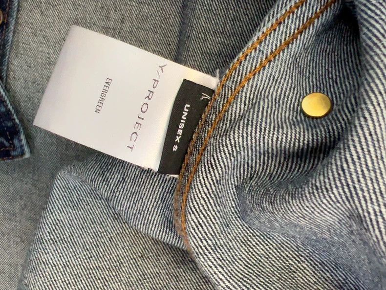 Y/Project Y/project Denim Shirt Unisex S - dmc Size US S / EU 44-46 / 1 - 4 Thumbnail