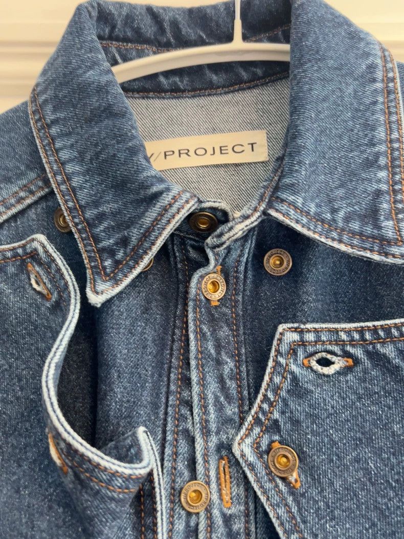 Y/Project Y/project Denim Shirt Unisex S - dmc Size US S / EU 44-46 / 1 - 2 Thumbnail