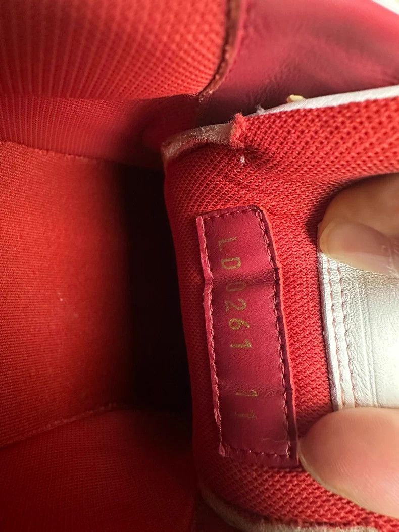 Louis Vuitton Louis Vuitton LV Trainer Red White - dmc Size US 11 / EU 44 - 7 Thumbnail
