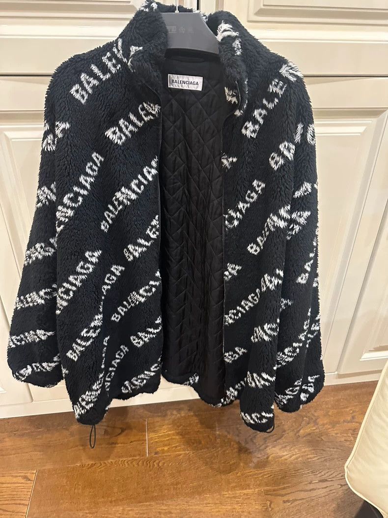 Balenciaga Balenciaga Logo Print Jacket - dmc Size US M / EU 48-50 / 2 - 2 Thumbnail