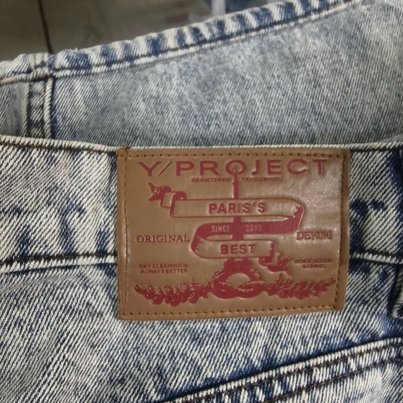 Y/Project Y/Project Washed Denim Jeans Size 30 - dmc Size US 30 / EU 46 - 4 Thumbnail