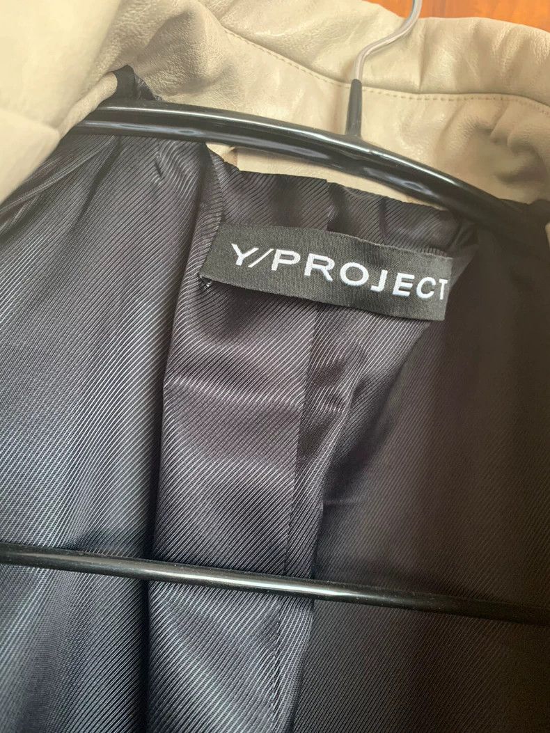 Y/Project Y/PROJECT Show Leather Trench Coat - dmc Size US S / EU 44-46 / 1 - 3 Thumbnail